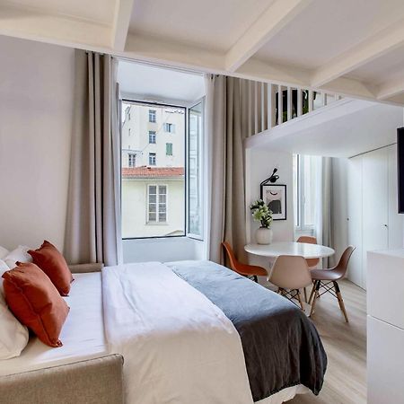 Suede Promenade Duplex Apartment At 1 Min From The Sea 2 Bathrooms Nizza Esterno foto