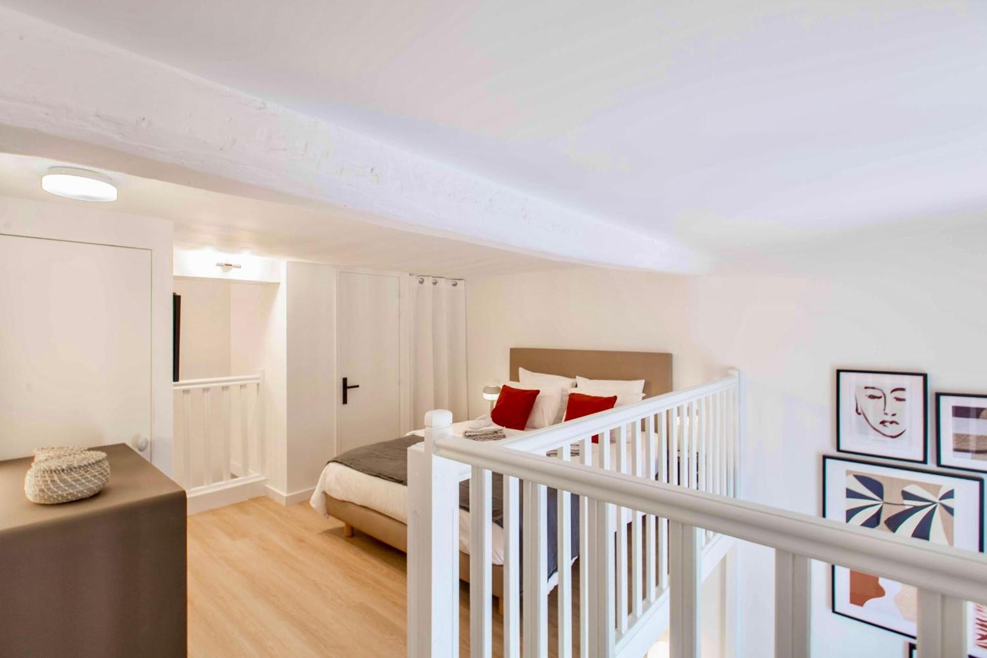 Suede Promenade Duplex Apartment At 1 Min From The Sea 2 Bathrooms Nizza Esterno foto