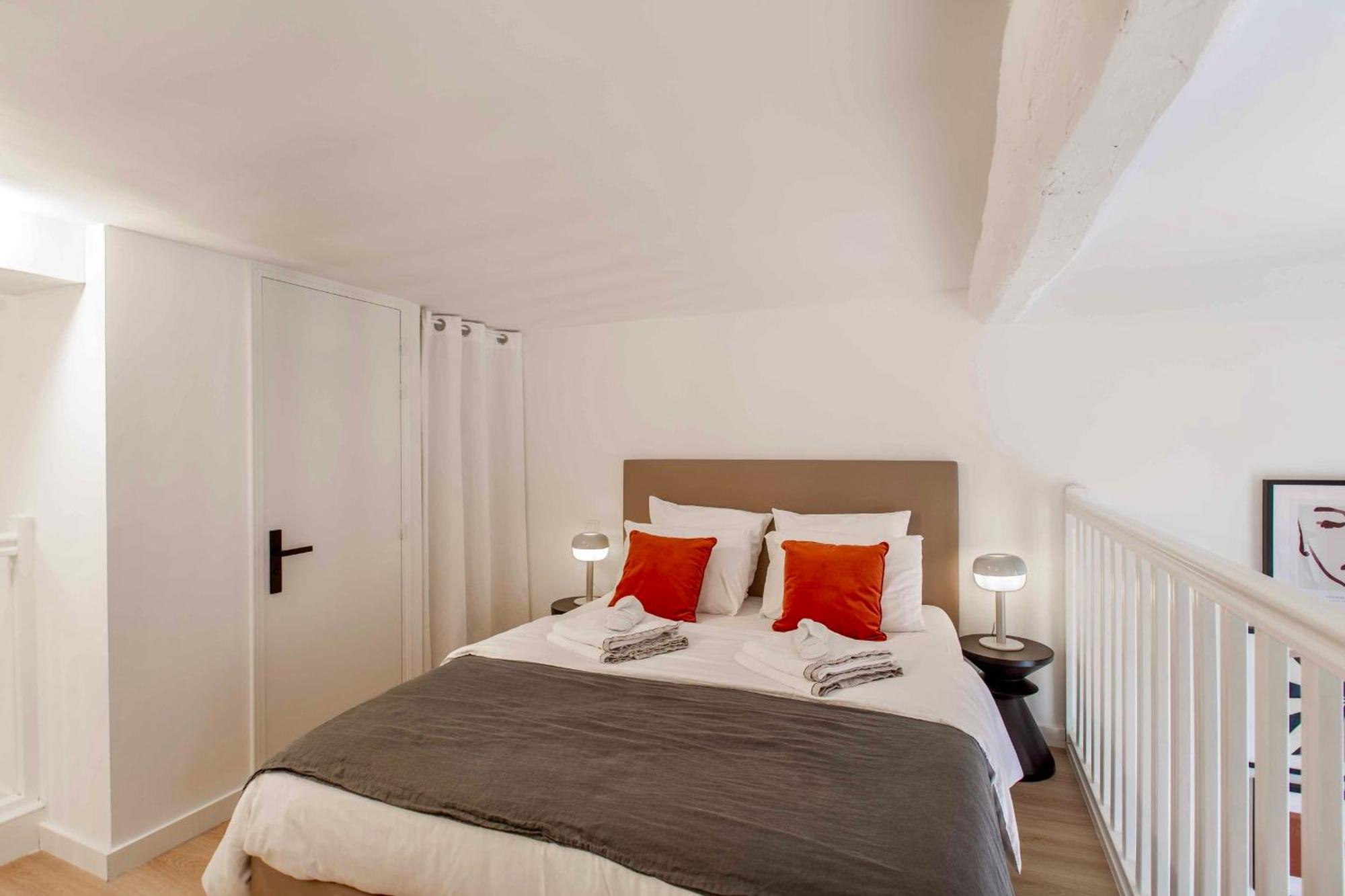Suede Promenade Duplex Apartment At 1 Min From The Sea 2 Bathrooms Nizza Esterno foto
